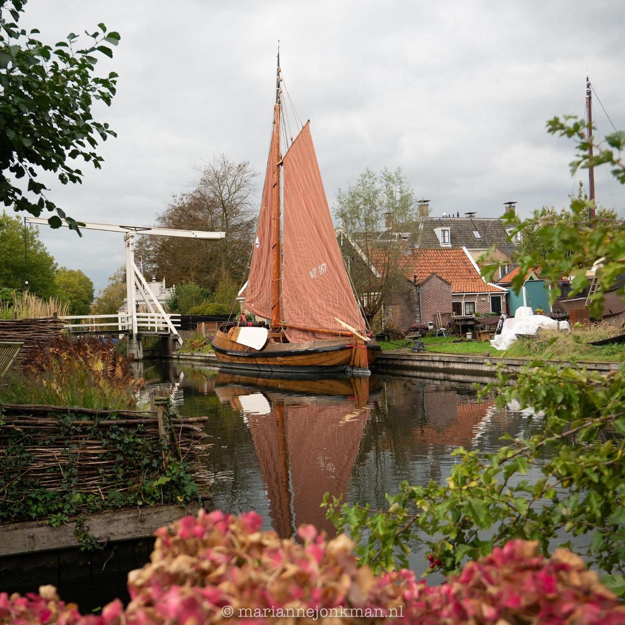 "De Walvisch", Appartement In Authentieke Boerderij Edam Exterior photo